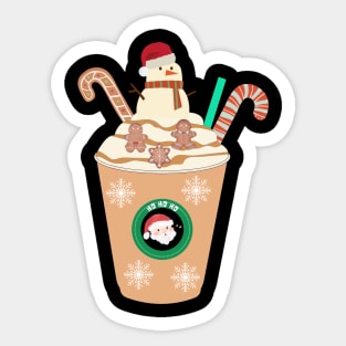 Snow Ice Coffee Sticker